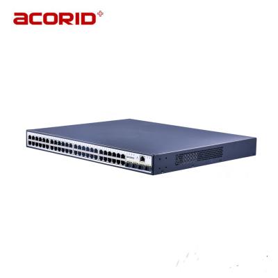 China LACP Promoted Gigabit Uplink Optical Fiber 52 Port Layer 3 Network Ethernet Switch Managed For IP Camera for sale