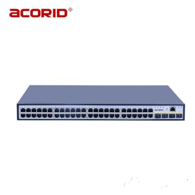 China High-Efficient LACP 52 Gigabit Uplink Port Layer 3 Aggregation Fiber Optic Managed Switch For CCTV for sale