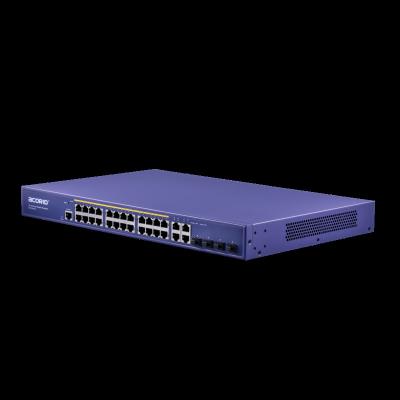 China POE ACORID 4*GE 24 Ports Aggregation Layer 2 Combo Managed Switches For IP Camera for sale