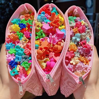 China 2022 New Children's Hair Accessories 2022 New Children's Hair Clip Colorful Korean Hot Selling Hair Clip Wind Clip Grab Flowers Multicolor Small Women's Hair Clip for sale