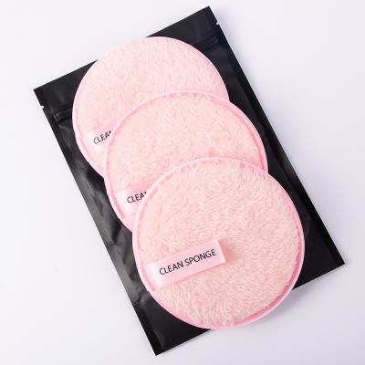 China washable & 2021 Whole Sale High Quality Reusable Makeup Pads, Washable Remover Pad Microfiber Pads for sale