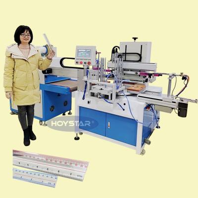 China Kinds of Automatic Rulers Stationery Ruler Protractor Screen Printing Machine with UV Dryer (GW-RUL-A) for sale