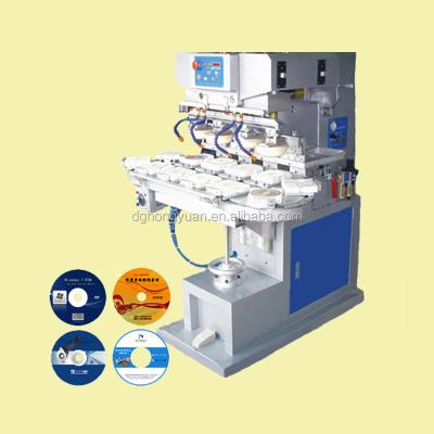 China Hotel Manufacturer High Speed ​​Four Color CD/DVD Pad Printing Machine Price for sale