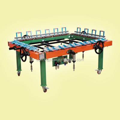 China Garment Shops GW-TS-B Stretcher Frame Machine For Screen Frame Mesh for sale