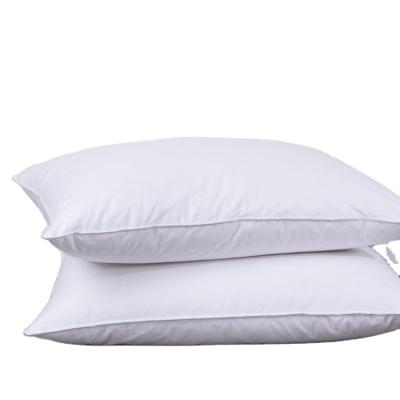 China Folded Polyester Cotton 233TC Microfiber Filling Pillow For Hotel , Cheap Wholesale White Hotel Pillows Polyester for sale