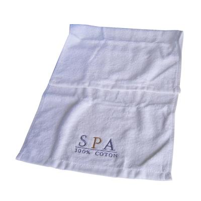 China Wholesale Cheap White Child Safe Embroidered Hand Towels With Logo, Five Star Hotel Twenty One Bath Towel Set for sale