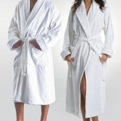 China Breathable 100% Terry Bathrobe Luxury SPA Hotel Cotton Super Soft Robe for sale