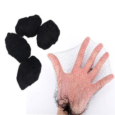 China Professional Regular Wave Black Mesh Wig Caps Adjustable Straps Bond Caps Less Weave Mesh Naked Wig Caps for sale