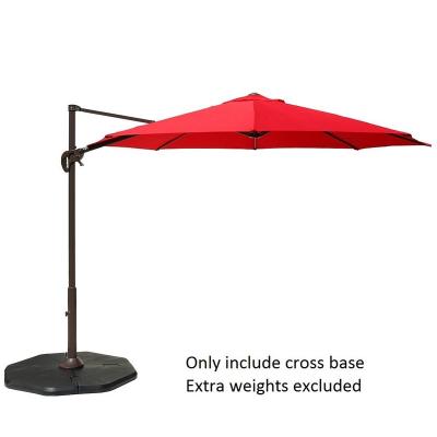 China KingdomEasy Outdoor Furniture QINDA Le Papillon Patio Umbrella Open Lift 360 Degree Rotatio for sale