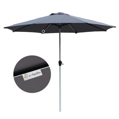 China QINDA Le Papillon Outdoor Furniture Patio Umbrella with Led Strip Light Charger or Solar Optional for sale