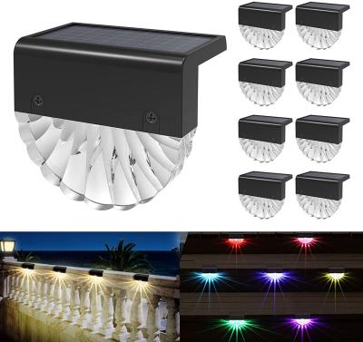 China ROAD Amazon Hot Selling Led Solar Fence Lights, Waterproof Outdoor Solar LED Deck Lights, Small Outdoor Solar Step Lights for sale