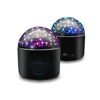 China New Style Portable Stage Magic 360 Degree Rotating Ball RGB Remote Control Colorful Starry Sky Light for sale