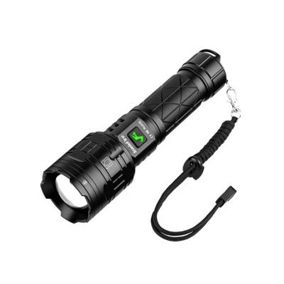 China Factory Direct Rechargeable Waterproof Aluminum High Power Camping Zoomable Tactical LED Torch Flash Light for sale