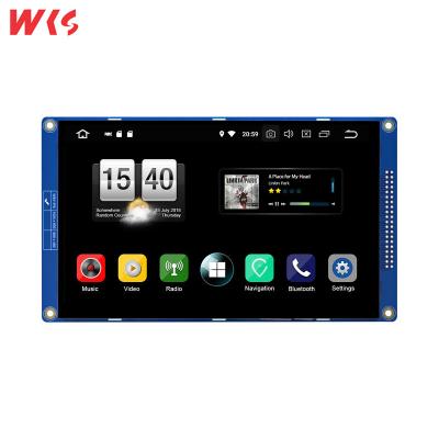 China Industrial/Medical/Business All Viewing Angle IPS 7 Inch PCT Touch Screen LCD Display 40 Pin RGB Interface Capacitive Display Screen for sale