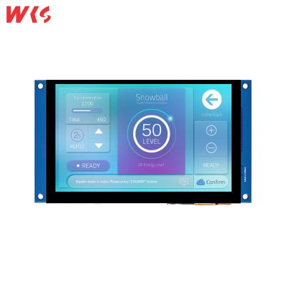 China Industrial/Medical/Business Factory 800x480 Resolution MCU 16bit/8bit Interface 5 Inch TFT LCD Display With Capacitive Touch Screen PCB for sale