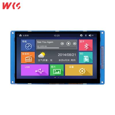 China Industrial/medical/business display panel 7 inch 1024x600 8080 MCU 16bit/8bit parallel interface touch screen module TFT LCD for sale