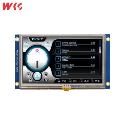 China Multi-touch TFT Display Screen Industrial/Medical/Business Resistive 4.3 Inch MCU TFT Panel LCD Display Touch Screen RTP Panel for sale