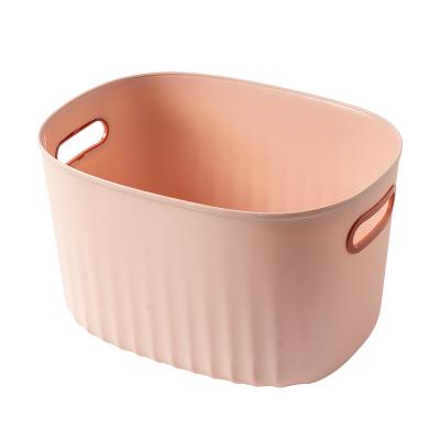 China Student Viable Sundries Desktop Snack Basket Storage Storage Box Household Plastic Cosmetic Kitchen Matching Box Makeup Box for sale