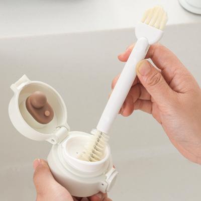 China Stove Cooker Rice Double Brush Seam Cup Kitchen Cup Lid Cleaning Brush Viable Multi-Function Main Faucet Space for sale