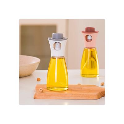 China Novelty Press Type Grilled Steak Self Caliper Dustproof And Oil-control Glass Spray Bottle for sale