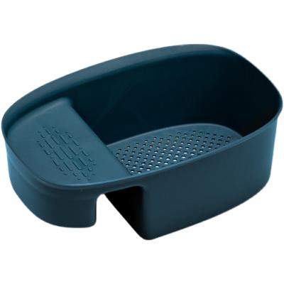 China New Amazon 2021 Viable Hot Selling Kitchen Sink Saddle Kitchen Waste Creative Drain Basket for sale