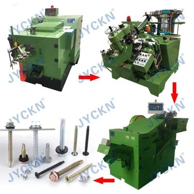 China Hardware Industry Wire Rolling Mills Chipboard /MDF Screw Making Machinery for sale