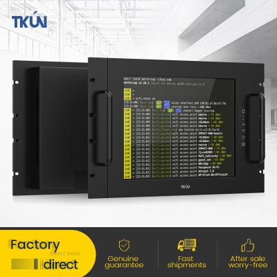 China 15-inch Embedded Installation Display Aluminum Panel Rackmount Industrial High-end Touch Screen Monitor TK150XGA for sale