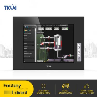 China 12 Inch Outdoor Sunlight High Brightness 1000cd/㎡ Resistive Touch Industrial Monitor CNC Equipment Display V121VGA for sale