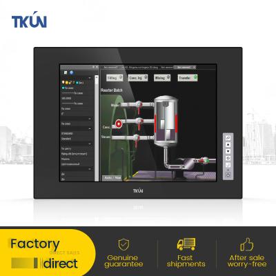 China 15 Inch Industrial Touch Monitor Factory Production High Brightness Embedded Installation Display V150XGA for sale