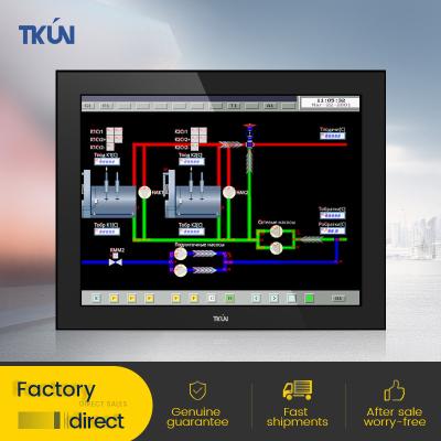 China 15 inch Capacitive Multi-touch Monitor Rugged Metal Construction Embedded Installation Mounting T150XGA for sale