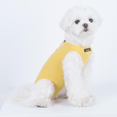 China Sustainable Double-Layer Fabric Dogs Apparel Composite T-Shirts Dog Clothes Shirt Dog Jumper Knit for sale