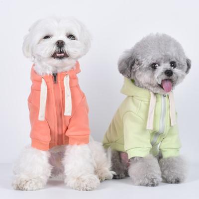 China Macaron Viable High Quality Cute Color Large Dog Hoodie Sweater Blank for sale