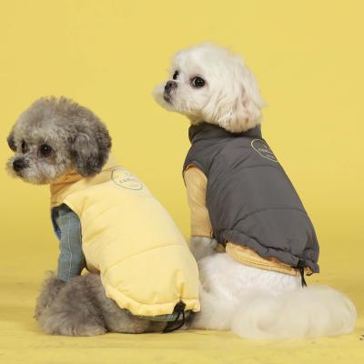 China Sustainable Waterproof Pet Jacket Coat XL 2021 Dog Clothes Luxury Pet Clothes for sale