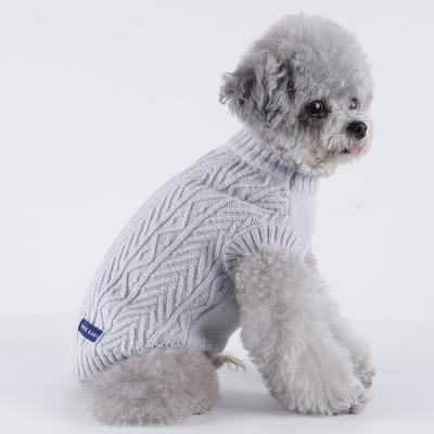 China Sustainable Dog Sweater Winter Clothes Dog Sweaters XXL Multicolor Coats for sale