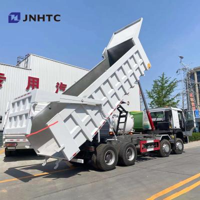 China New China Tipper 8X4 371hp 30 Ton 25 Hydraulic Cylinder 12 Wheeler Truck Fast Unloading Cubic Tipper Truck > 8L for sale