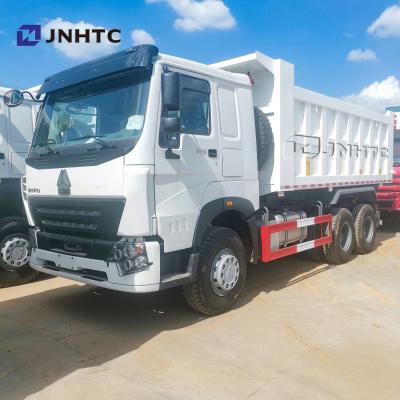 China used and new 375hp dump truck HOWO v7 volquete 6X4 second hand 10wheels tipper truck > 8L for sale