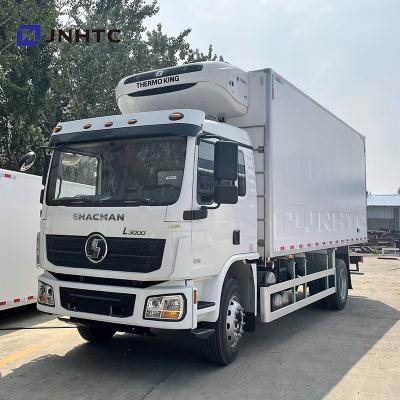 China Shacman 4x2 210HP Fruit Vegetable Transport Refrigerator L3000 Freezer Refrigerated Truck 200L Tank for sale