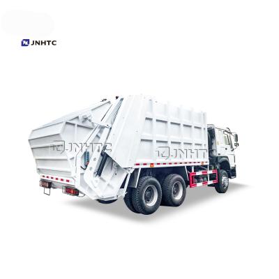 China Aluminum Alloy Sinotruck Sinotruk Howo 6x4 10 Wheels Diesel Engine 371hp 16CBM Landfill Waste Compactor Truck for sale