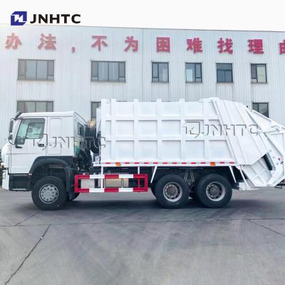 China Hotels HOWO 6X4 371HP Compactor Heavy Duty Compact Garbage Bin Truck for sale