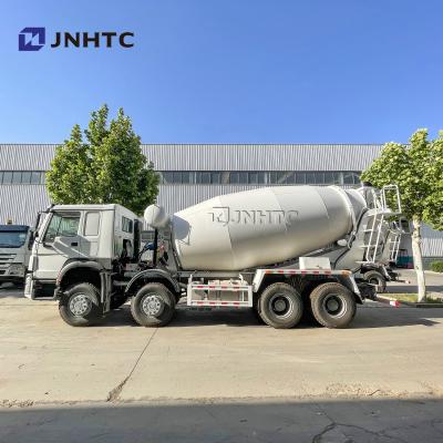 China Construction worksÂ   Sinotruk HOWO 8*4 Factory High Quality Mobile Self Loading Concrete Mixer Truck for sale