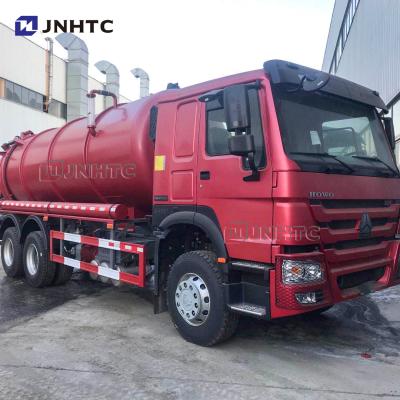 China SINOTRUK HOWO 6X4 Sewage Sludge Suction Truck 18 CBM 6*4 Model 371hp Drive 20000L for sale