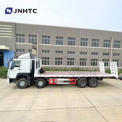 China New felted Sinotruk leather howo cargo truck 8x4 12wheels 371hp Euro2 left hand drive for sale