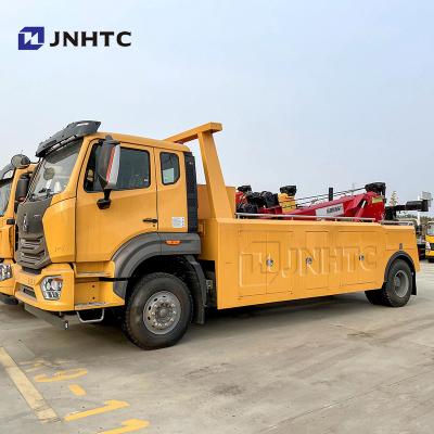 China China 6 wheeler towing cars 360 degree sinotruk howo 10ton tow truck rotation road wrecker equipment system for sale