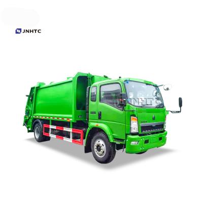 China Hotels HOWO 4x2 8cbm Compactor Waste Compactor Waste Compact Garbage Truck for sale