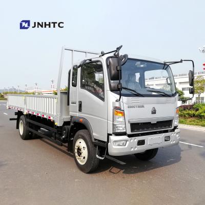 China Aluminum alloy light duty cargo truck Sinotruk howo 6 wheeler trucks small truck vans for sale