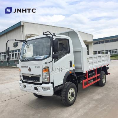 China Metal Sinotruk homan 4x4 10-12TON All-wheel drive dumper tipper dump truck road muddy truck for sale