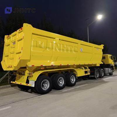 China China factory price high quality U-shap 3 tipper trailer rear dump trailer axle end hardox truck semi trailer for sale for sale