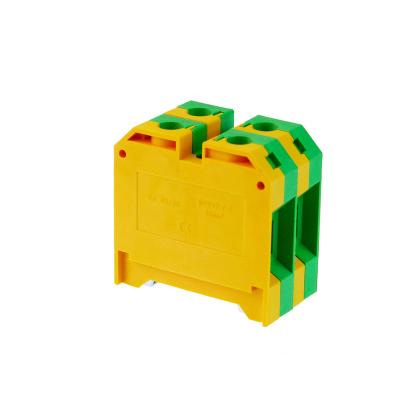 China PE wire conductor EK-35/35 Weidmuller connector ground screw connection din rail terminal block EK35/35 EK-35/35 for sale