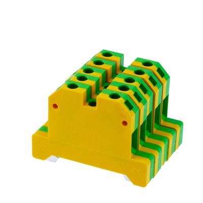 China PE Wire EK6/35 EK-6/35 Conductor EK-6/35 Weidmuller Connector Ground Screw Connection Din Rail Terminal Block for sale