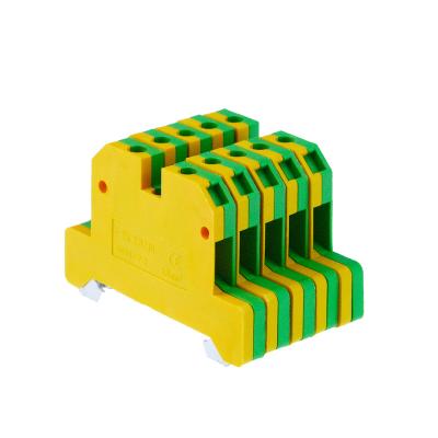 China Wire EK-2.5/35 Weidmuller Connector Ground Screw Connection Din Rail Terminal Block EK2.5/35 EK-2.5/35 for sale